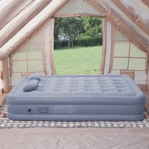 Double air bed - air, blow