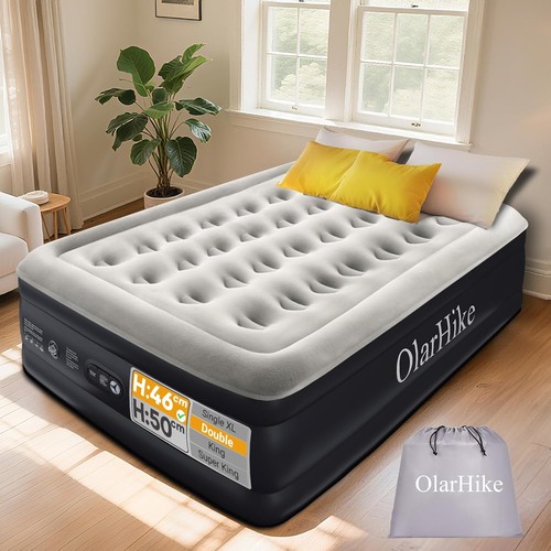 Double inflatable air bed with - inflatable,