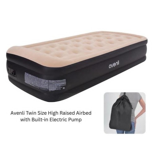 Avenli twin inflatable air - air, bed