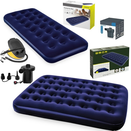 Double single flocked camping - double,