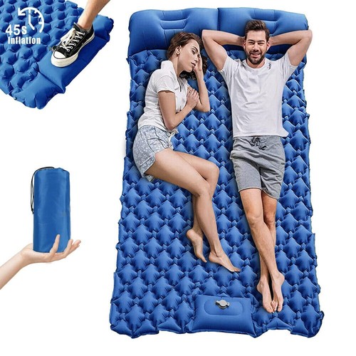 Double single flocked camping - double,