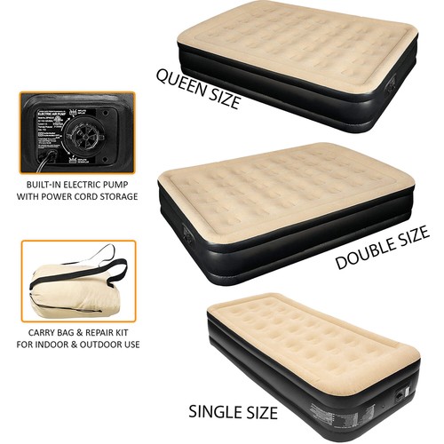 Inflatable high raised double - high,