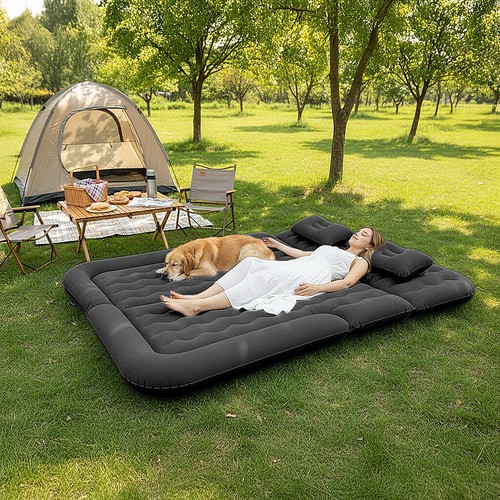 Camping car air bed raised - car,