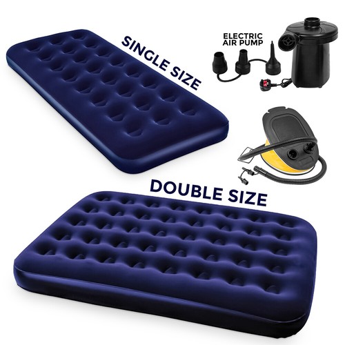 Double single flocked camping - single,
