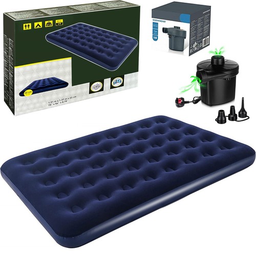 Inflatable double air bed - double,
