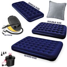 Double Single Airbed Flocked
