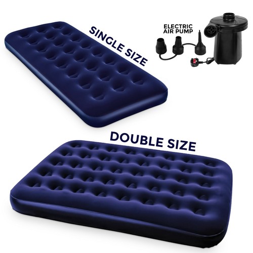 Double single flocked camping - single,